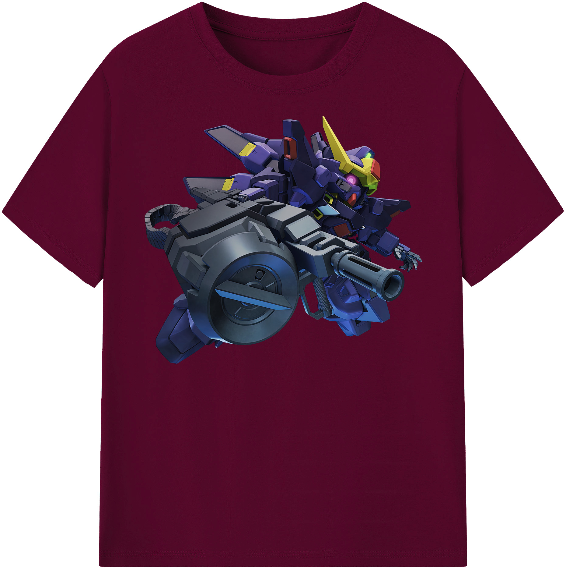 （画像用） 機動戦士ガンダム Mobile Suit Gundam レディースカジュアルプリントTシャツ（綿100％）